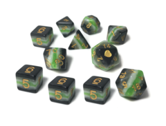 Agender Pride Dice Set Opaque